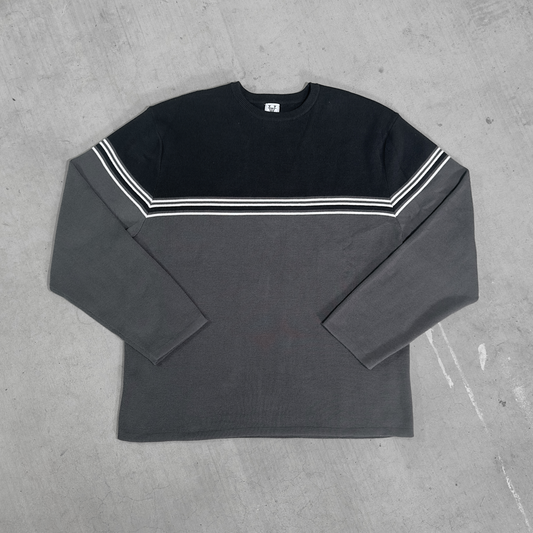 Black Knit Crewneck